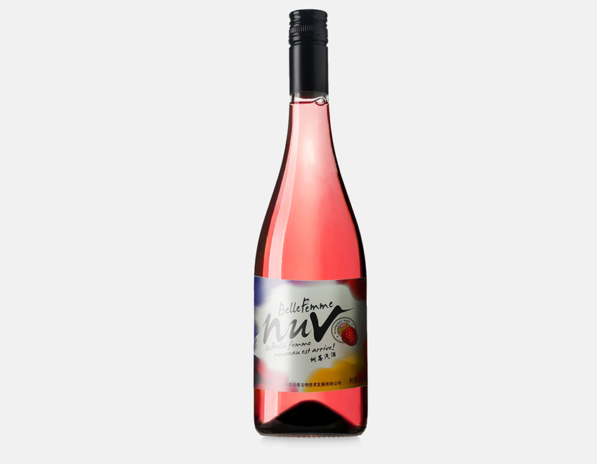 東營銅版紙紅酒標